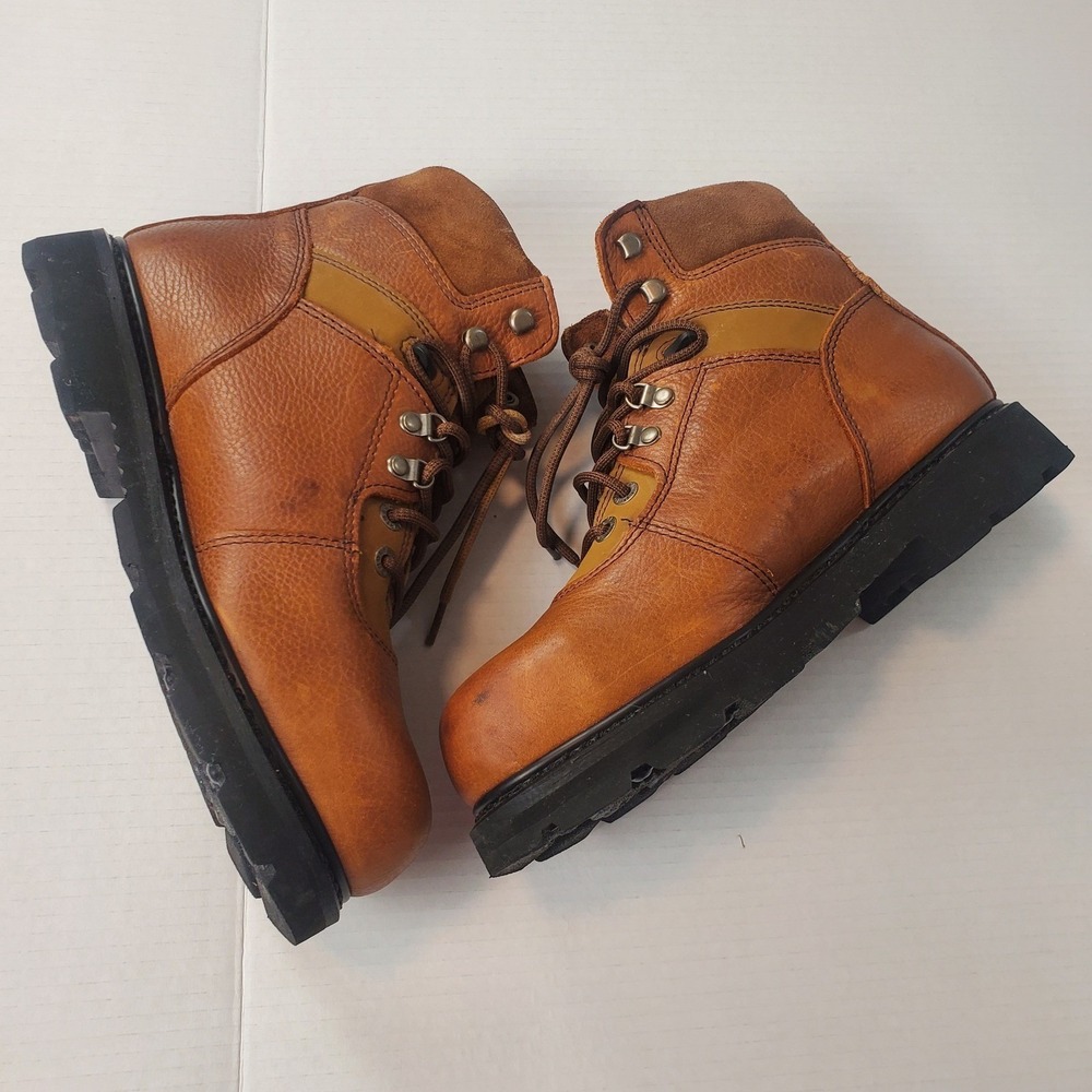 Wolverine Floorhand Steel Toe Work Boots Mens 10M Brown Leather W04013 EH - Picture 5 of 14